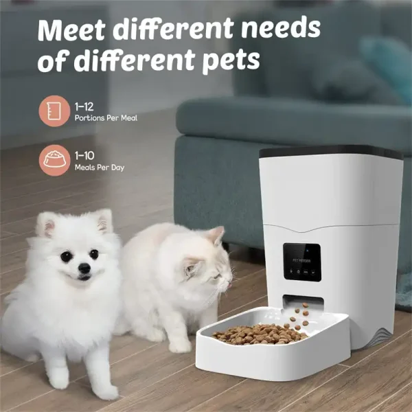 DL3L-S 3L智能狗猫宠物喂食器 - 图片 4