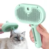 RK56狗猫沐浴工具按摩针梳自洁可洗光滑宠物美容刷开结脱毛喷雾