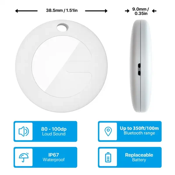 PA29 ip67防水狗猫项圈钥匙链防丢设备智能钥匙定位宠物gps追踪器寻找 - 图片 4